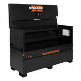 Knaack 90-KL-50NR 72" x 30" x 49", 57.5 cu ft Model 90 Jobmaster Piano Box Steel Jobsite Storage Chest - Black - 3