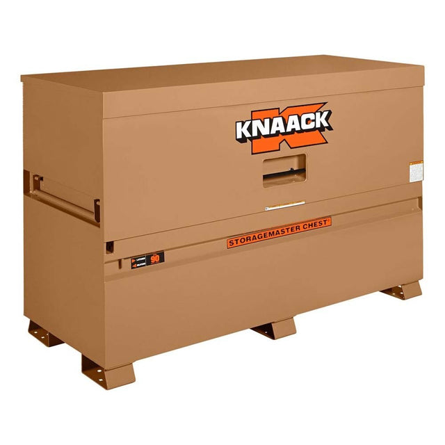 Knaack 90-KL  72" x 30" x 49", 57.5 cu ft Model 90 Piano Box Steel Jobsite Storage Chest