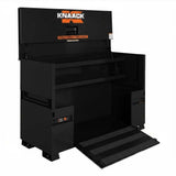 Knaack 91-KL-50NR 72" x 30" x 49", 57.5 cu ft Model 91 StorageMaster Piano Box with 44" Loading Ramp (Includes 2 Padlocks) - Black - 3