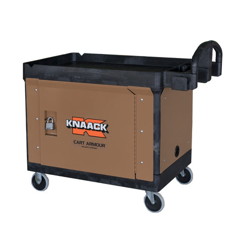 Knaack Cart Armour CA-01 with Rubbermaid FG452088BLA Cart