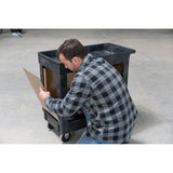 Knaack Cart Armour CA-01 with Rubbermaid FG452088BLA Cart - 5