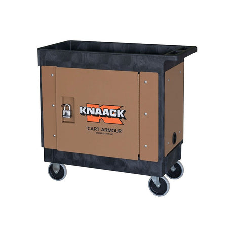 Knaack CA-02  36.25" x 23.75" x 3.5" Cart Armour Mobile Cart Security Paneling for Rubbermaid 9T66-00 and Uline H-2503XX Utility Carts