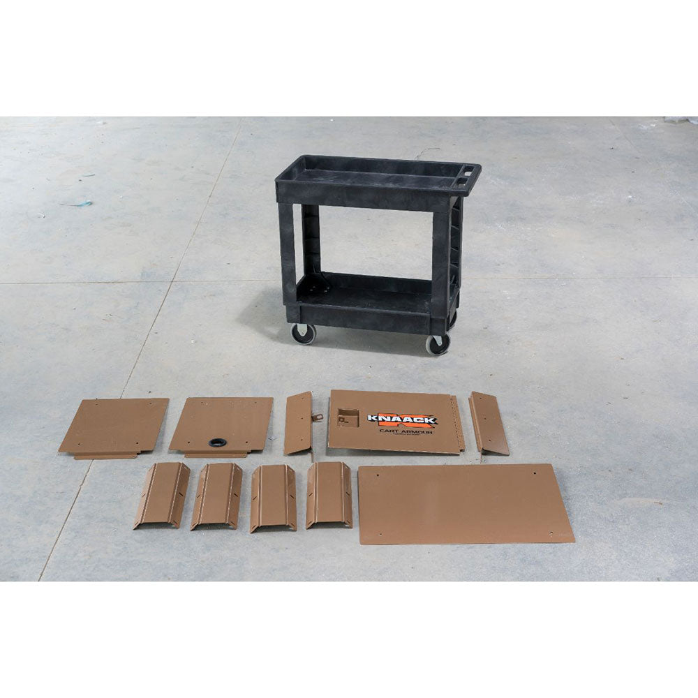 Knaack CA-03 37" x 25.3" x 19.1" Cart Armour Mobile Cart Security Paneling (Each) - 2