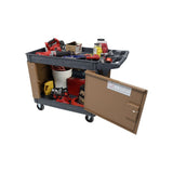 Knaack CA-05  37" x 25.3" x 19.4" Cart Armour Mobile Cart Security Paneling for Jet 140019 Utility Cart - 6