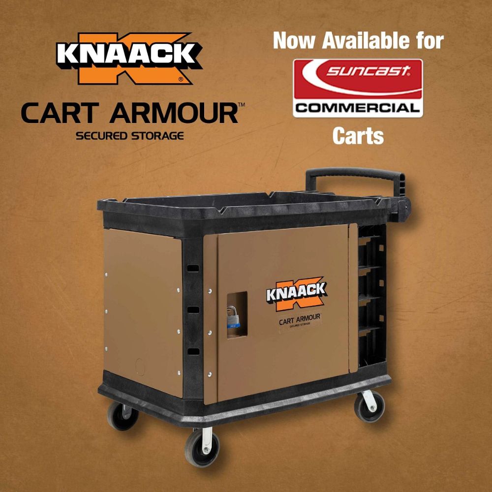 Knaack CA-06 Cart Armour Mobile Cart Security Paneling for Suncast PUCSD1937, PUCHD1937 - 8