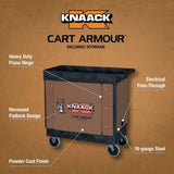 Knaack CA-06 23" x 17.9" x 21.3" Cart Armour Mobile Cart Security Paneling for Suncast PUCSD1937 and PUCHD1937 Utility Carts - 10