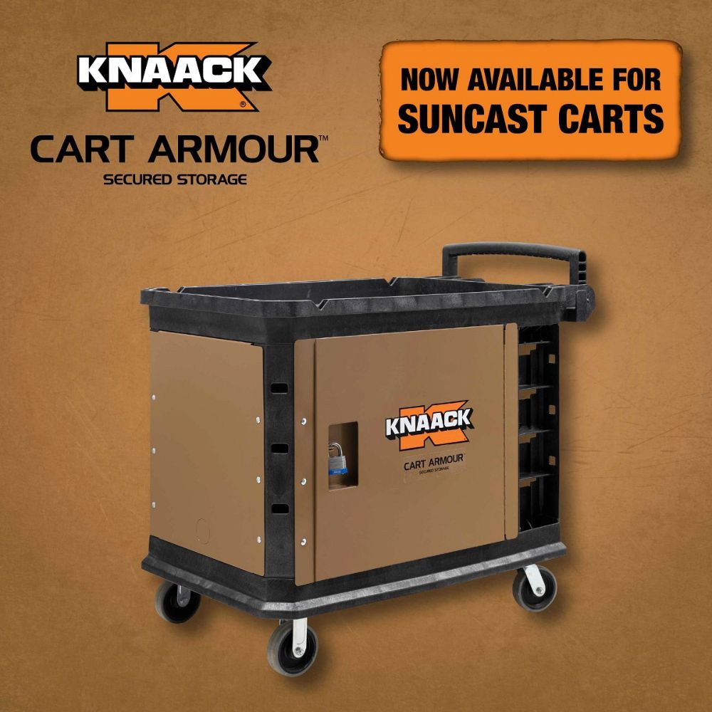 Knaack CA-06 Cart Armour Mobile Cart Security Paneling for Suncast PUCSD1937, PUCHD1937 - 11