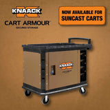 Knaack CA-06 23" x 17.9" x 21.3" Cart Armour Mobile Cart Security Paneling for Suncast PUCSD1937 and PUCHD1937 Utility Carts - 11