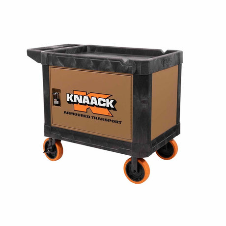 Knaack KAT-01  45.5" x 27" x 37" Armoured Transport Steel Plate Armored Utility Cart 750 lb Load Capacity