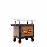 Knaack KAT-01  45.5" x 27" x 37" Armoured Transport Steel Plate Armored Utility Cart 750 lb Load Capacity - 6