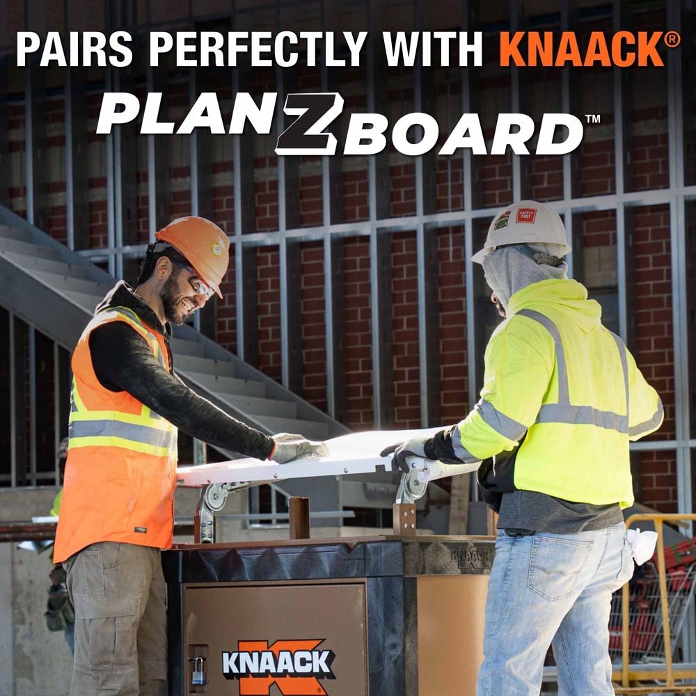 Knaack KAT-01  45.5" x 27" x 37" Armoured Transport Steel Plate Armored Utility Cart 750 lb Load Capacity - 19