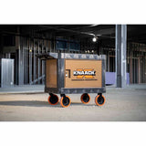 Knaack KAT-01  45.5" x 27" x 37" Armoured Transport Steel Plate Armored Utility Cart 750 lb Load Capacity - 23