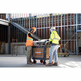 Knaack KAT-01  45.5" x 27" x 37" Armoured Transport Steel Plate Armored Utility Cart 750 lb Load Capacity - 25