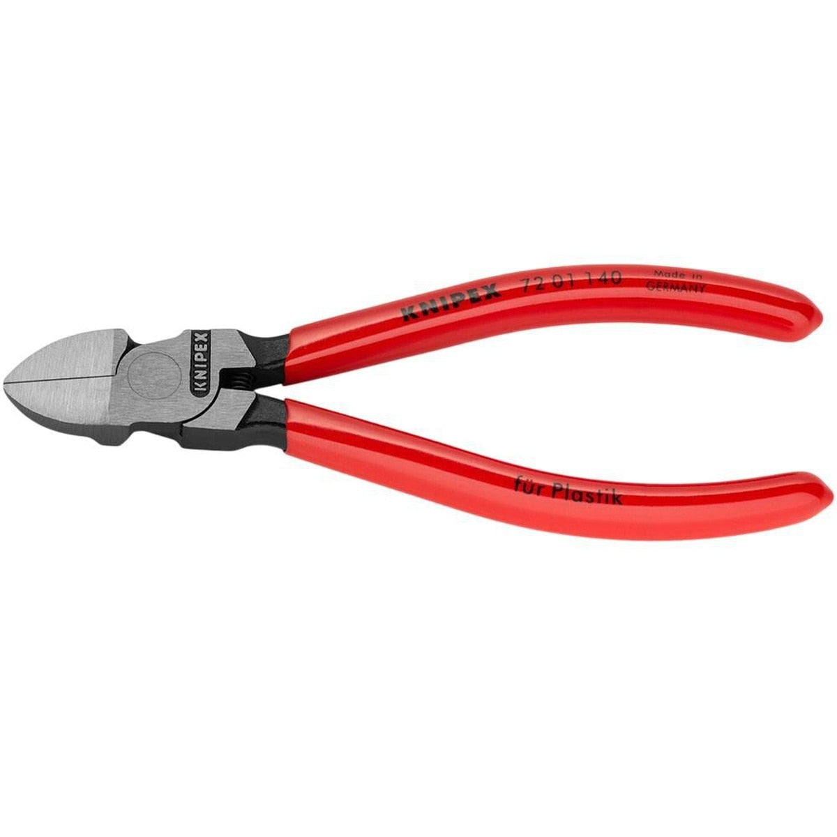 Knipex 72 01 140 5.5" Diagonal Flush Cutters for Plastic and Soft Metals