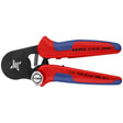 Knipex 97 53 04 7" Self-Adjusting Square Crimping Pliers for Wire Ferrules