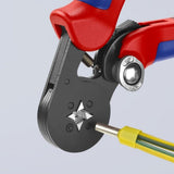 Knipex 97 53 04 7" Self-Adjusting Square Crimping Pliers for Wire Ferrules - 6