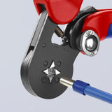 Knipex 97 53 04 7" Self-Adjusting Square Crimping Pliers for Wire Ferrules - 8