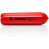 Knipex 98 66 20 20 mm Insulated Self Clamping Slip On Cap for Bare Live Cable Ends - 2