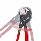 Knipex Tools 86 01 180 7-1/4" Pliers Wrench Black Finish - 7