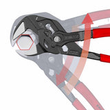 Knipex Tools 86 01 180 7-1/4" Pliers Wrench Black Finish - 8