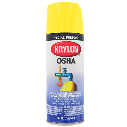 Krylon 1813 Osha yellow spray paint