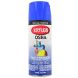 Krylon 1910 True Blue (OSHA Safety Blue) 12oz