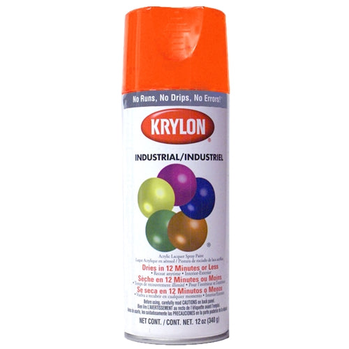 Krylon 2410 12 oz Liquid Safety Spray Paint, Orange