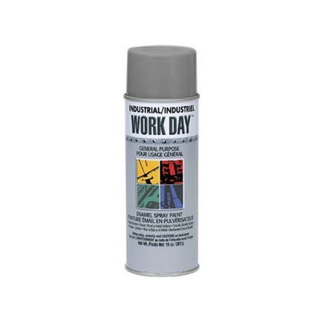 Krylon 4418 Work Day Enamel Paint Gray Primer