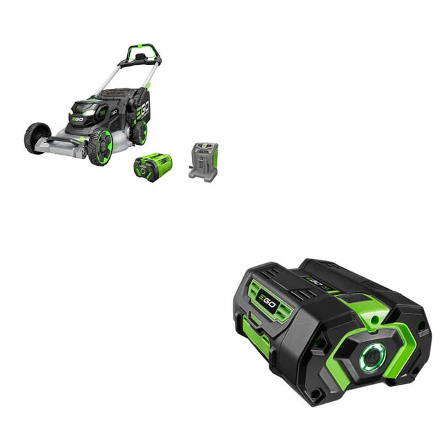 EGO LM2206SP 22" Aluminum Deck Lawn Mower Kit w/FREE BA2800T 5.0Ah Battery