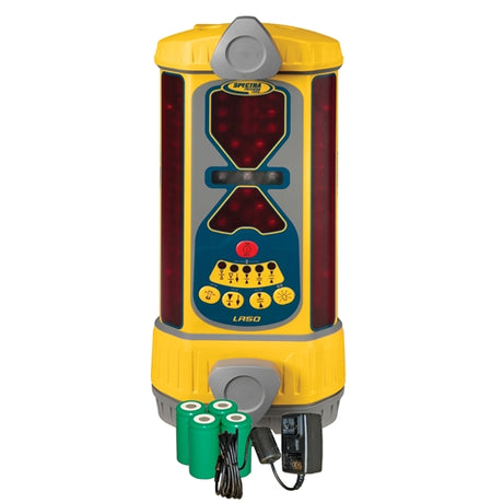 Spectra LR50 Laser Machine Display Receiver, Linear Display/Control w/Plumb Indicator, NiMH, Case & Charger