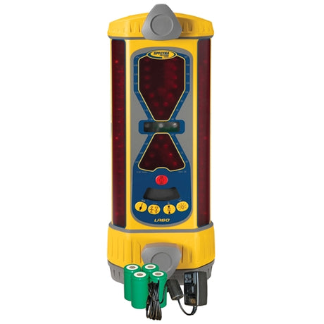 Spectra LR60 Laser Machine Display Receiver, Linear Display/Control w/Plumb Indicator & Angle Compensation, NiMH, Case & Charger