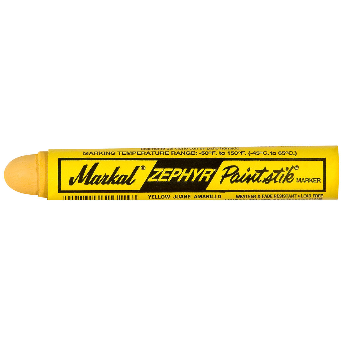 Markal 51321 Zephyr Paintstik, Yellow, 144 Pack