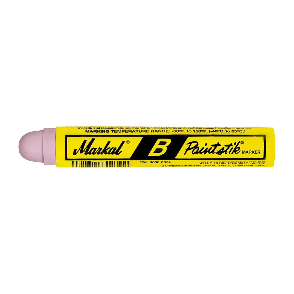 Markal 80227 B Paintstik, 11/16", Pink, 144 Pack