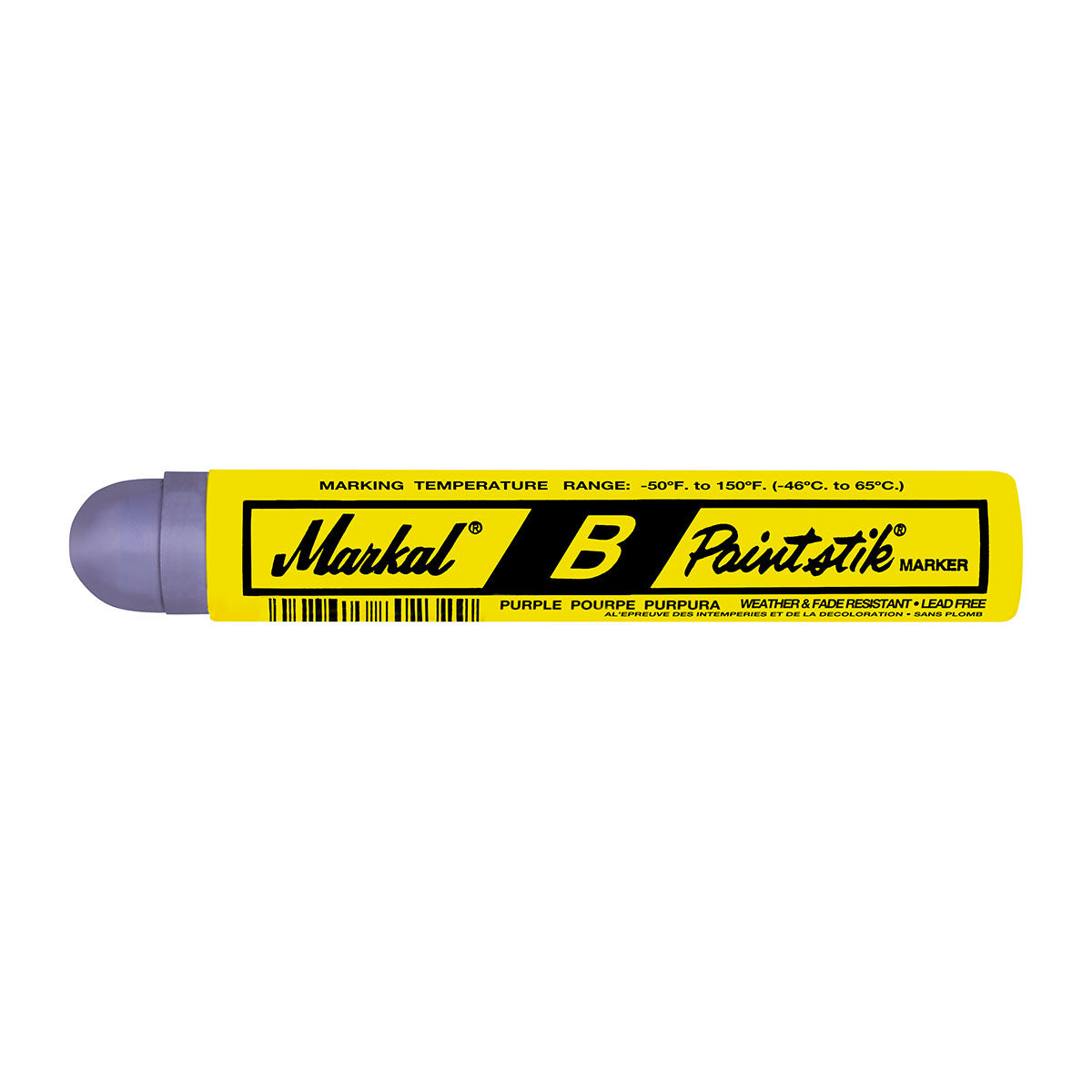 Markal 80228 B Paintstik, 11/16", Purple, 144 Pack