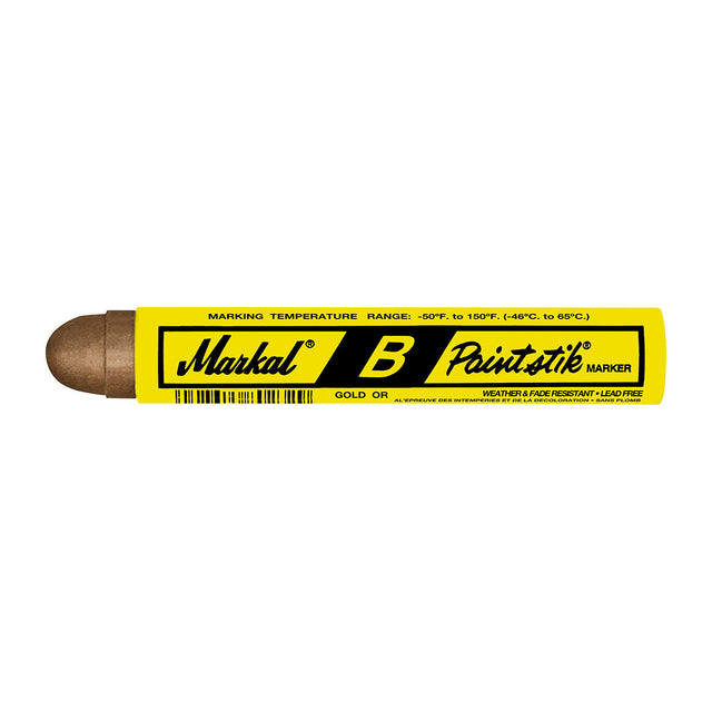 Markal 80231 B Paintstik, 11/16", Gold, 144 Pack