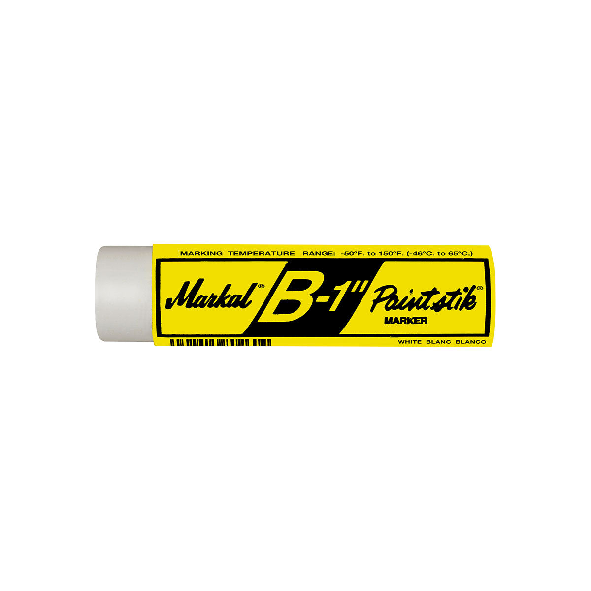 Markal 80260 B Paintstik, 1", White, 144 Pack