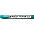 Markal 80326 Lumber Crayon 500 , 0.5", Green, 144 Pack