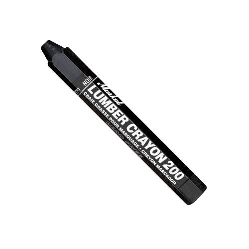 Markal 80353 Lumber Crayon 200 , 0.5", Black, 144 Pack