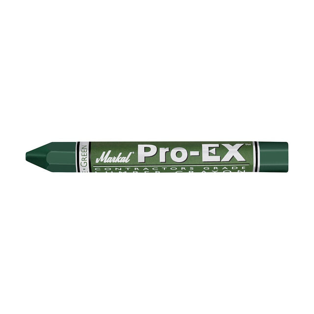Markal 80386 Lumber Crayon Pro-EX , 0.5", Green