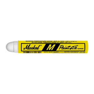 Markal 81920 M Paintstik,  11/16" x 4-3/4", White, 144 Pack