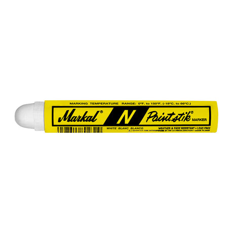 Markal 82120 N Paintstik, 11/16" x 4-3/4", White, 144 Pack