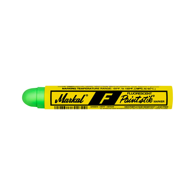 Markal 82836 F Paintstik, 11/16" x 4-3/4", Green, 72 Pack