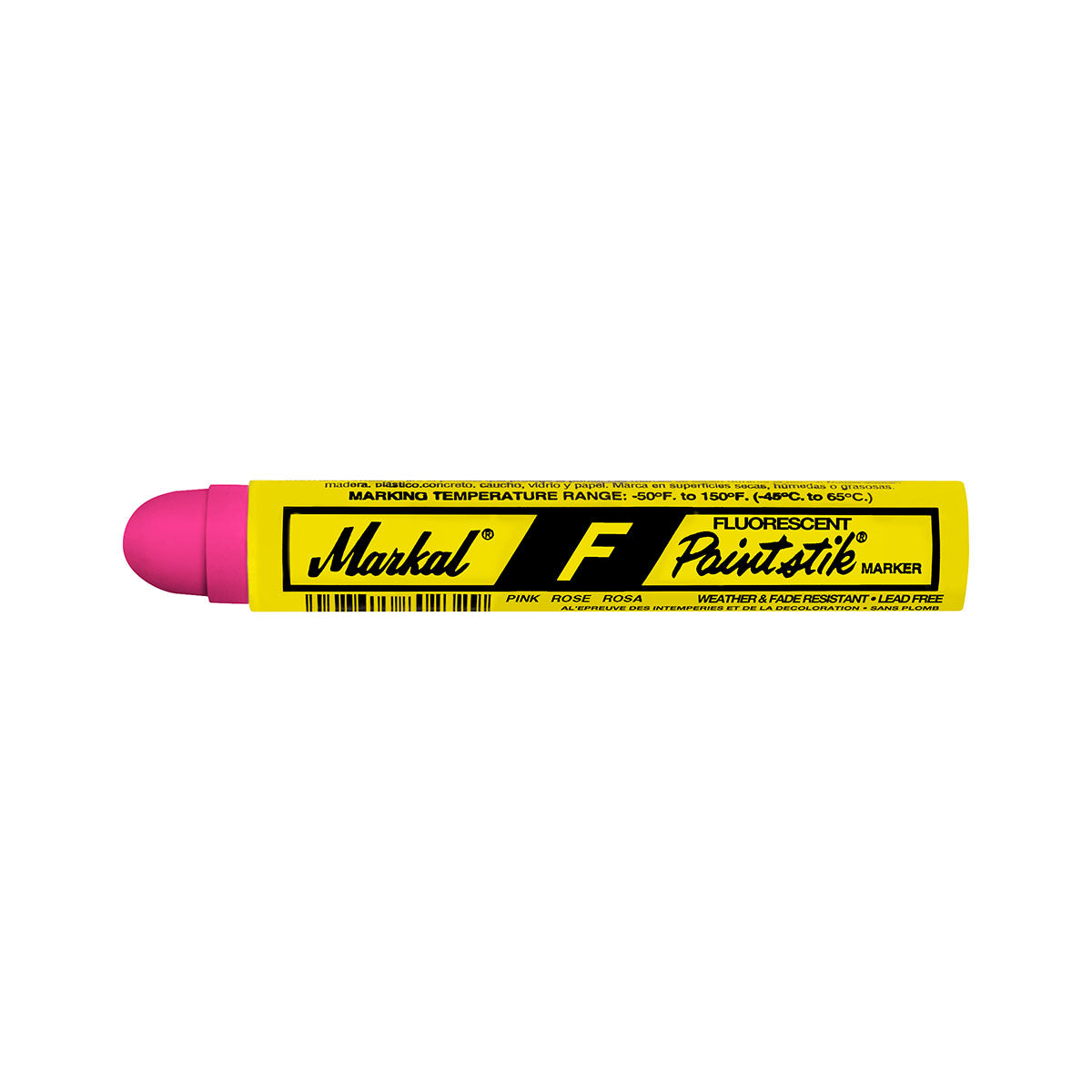 Markal 82842 F Paintstik, 11/16" x 4-3/4", Pink, 72 Pack