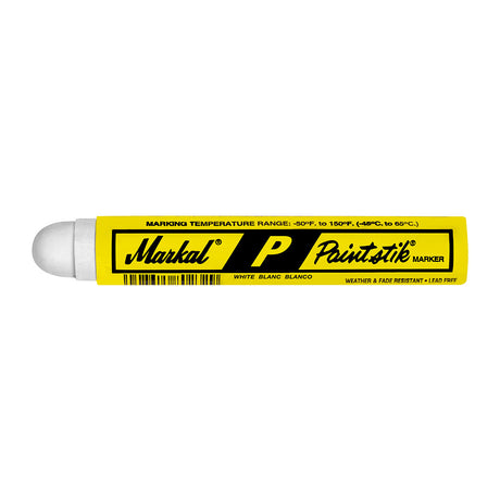 Markal 83420 F Paintstik, 11/16" x 4-3/4", White, 144 Pack