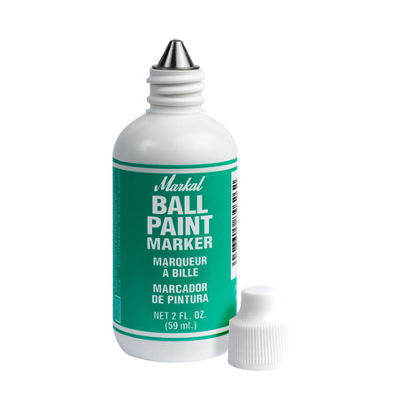 Markal 84626 Ball Paint Marker, Bulk, Green, 48 Pack