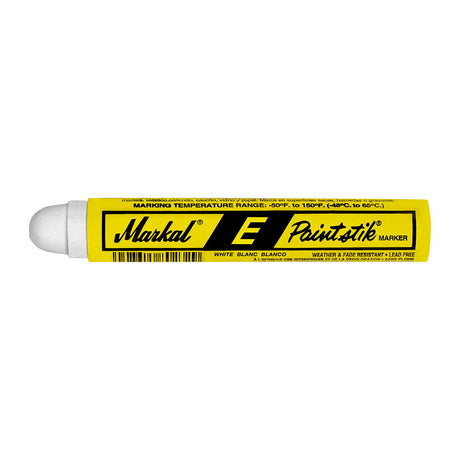 Markal 88620 E Paintstik, 11/16" x 4-3/4", White, 144 Pack