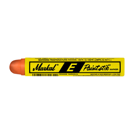 Markal 88624 E Paintstik, 11/16" x 4-3/4", Orange, 144 Pack