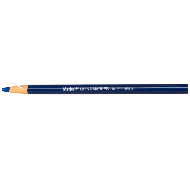 Markal 96015 China Paper-Wrapped Marker, Blue, 72 Pack