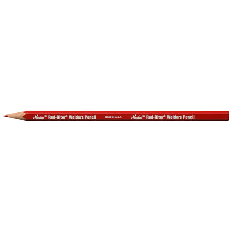 Markal 96100 Welders Pencils, 1/2" x 4-5/8", Red, 72 Pack