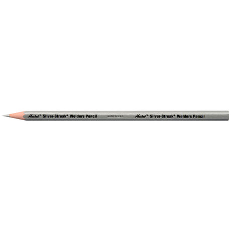 Markal 96101 Welders Pencils, 1/2" x 4-5/8", Silver, 72 Pack